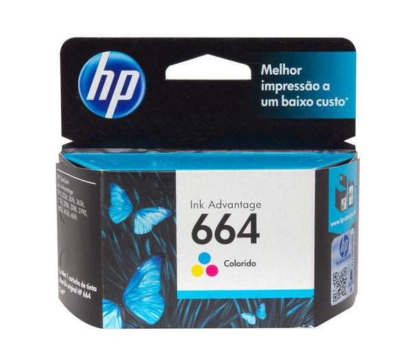 Cartucho HP 664 Colorido F6V28AB Original