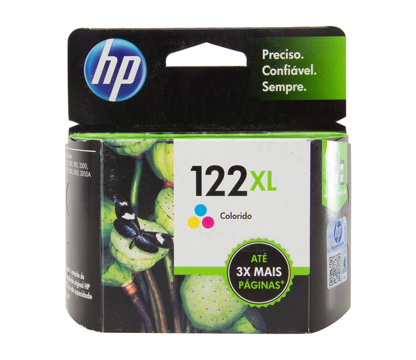 Cartucho de Tinta 122XL Colorido - HP