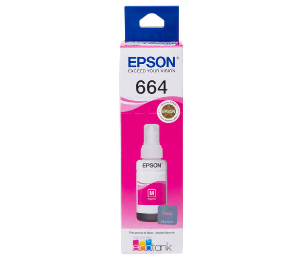 Refil de Tinta Epson T664320 Magenta Original