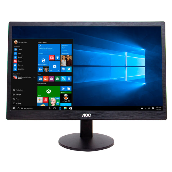 Monitor AOC E970SWHNL 18,5 polegadas LED