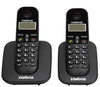 Telefone sem fio Intelbras TS3112 + Ramal preto