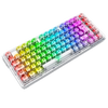 Teclado Mecânico Gamer Redragon K649 Elf Pro RGB Crystal Clear TR