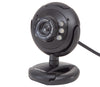 Webcam Multilaser WC045 com microfone e LED noturno