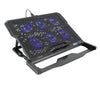 Cooler para Notebook com 6 fans LED Azul Hexa Cooler AC282