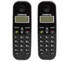 Telefone sem fio Intelbras TS3112 + Ramal preto