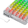 Teclado Mecânico Gamer Redragon K649 Elf Pro RGB Crystal Clear TR