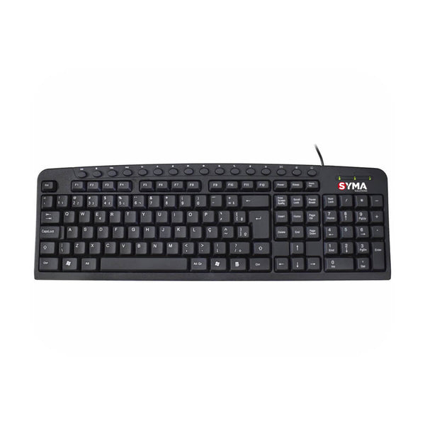 Teclado Usb Syma Preto - KM6128