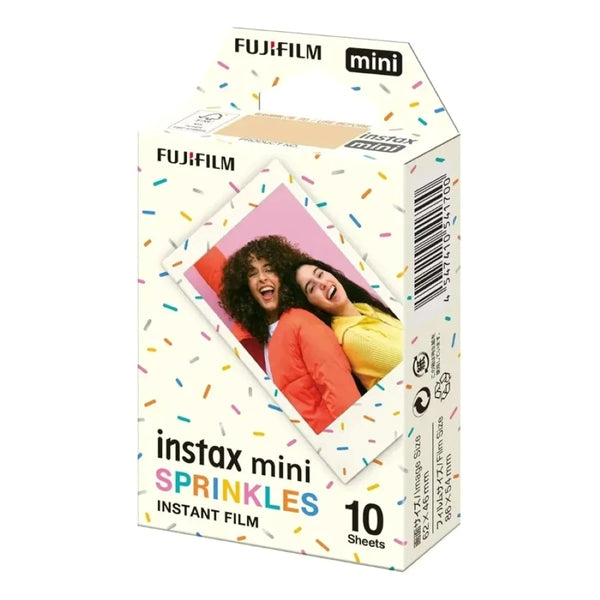 FILME INSTANTÂNEO INSTAX MINI FUJIFILM SPRINKLES 10 FOTOS