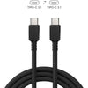 Cabo USB-C para USB-C PCYes 1 Metro Preto 100W USB 3.1 4K 60Hz