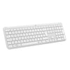 Teclado sem fio Logitech Signature K950 slim branco - 920-012601