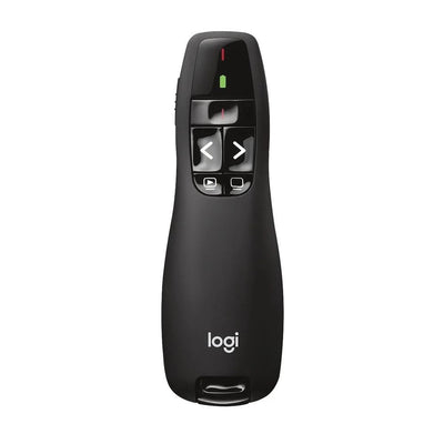 Apresentador sem fio Logitech R400 com laser vermelho