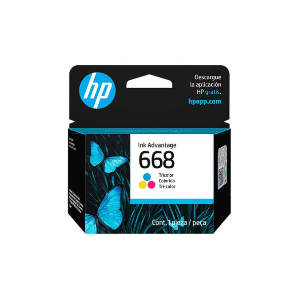 Cartucho HP 7FP36VL Color (668)