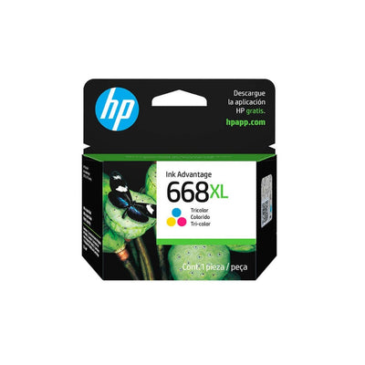 Cartucho de Tinta HP 668 XL 7FP38VL Tri-Color