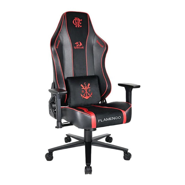 Cadeira Gamer Redragon Flamengo Victory FL808 Vermelha e Preta