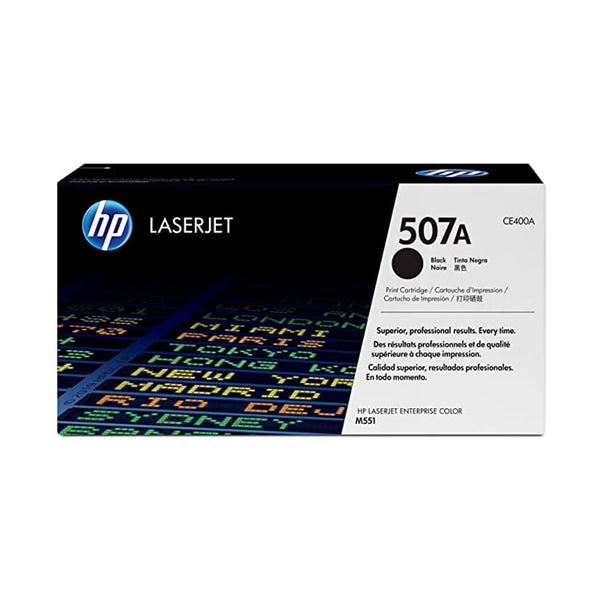 TONER HP CE400A LASERJET M551DN PRETO