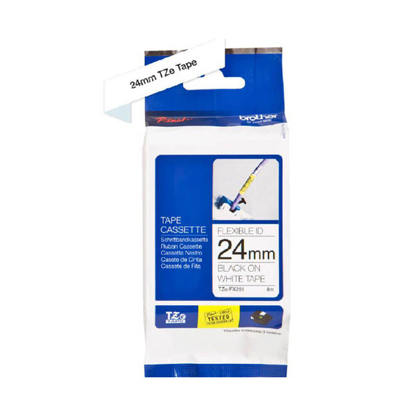 Fita Brother TZS-251 para Etiquetadora 24MM