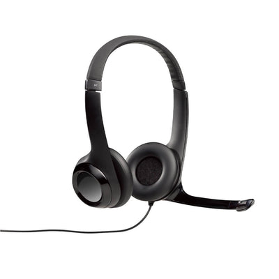 Headset Logitech H390 Preto USB com Microfone 981-000014