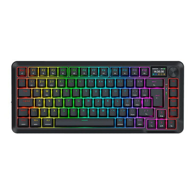 Teclado Mecânico Gamer Redragon Flekact Pro K708RGB-PRO RGB Preto