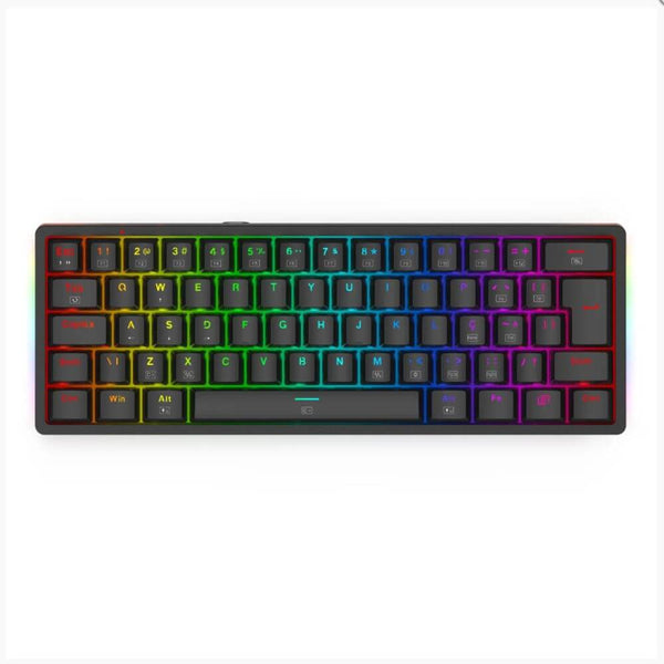 TECLADO MECANICO GAMER REDRAGON K642 AKALI KEYCAPS BRANCO CINA E
