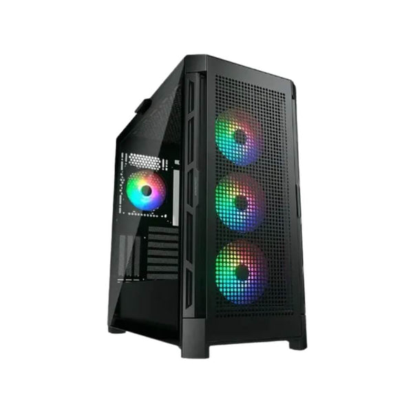Gabinete gamer Cougar Airface Pro RGB MidTower preto