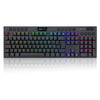 TECLADO MECANICO GAMER REDRAGON K619 HORUS RGB SWITCH MARROM