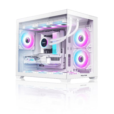 Gabinete Round5 Gamer Blast Branco R5-BLAST-W-2188