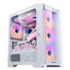 Gabinete Gamer Round5 Astra White R5-ASTRA-W-2186 Mid Tower Branc