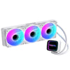 Water Cooler Round5 Eurus ARGB 360mm Branco - R5-WC-EURUS-360W-22