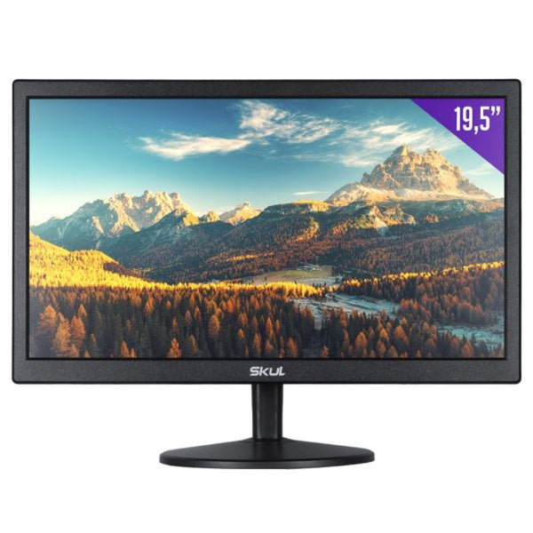 Monitor 19,5" LED SKUL SM1955MS VESA HDMI Preto