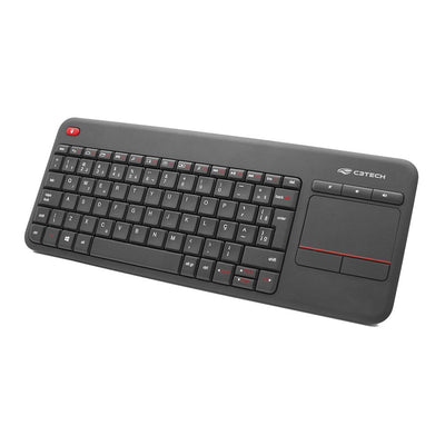 Teclado sem Fio C3Tech c/ Touchpad K-WT200BK