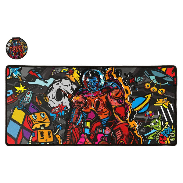 MOUSE PAD GAMER PCYES DR KEPLER EXTENDED 900X420 - DRK90X42