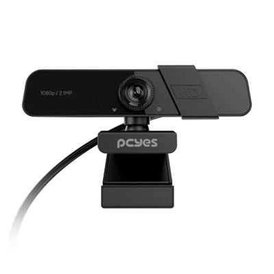 Webcam Full HD PCYES Raza FHD-04 RZFHD04 Preto com Microfone Inte