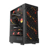 GABINETE GAMER PCYES VELYR BLACK VULCAN - GVLYBV