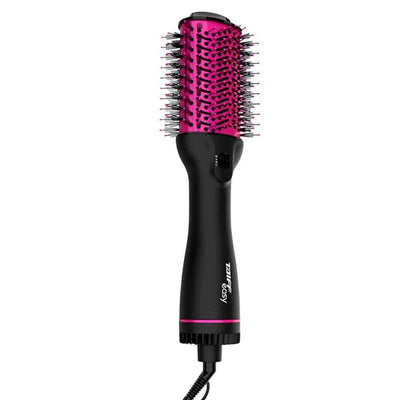 ESCOVA SECADORA TAIFF EASY OVAL PRETA / PINK 127V