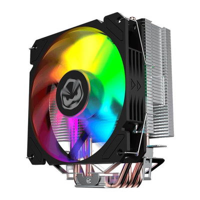 COOLER P/PROCESSADOR TUNDRA PCYES 120 BLACK VULCAN RAINBOW - ACTB