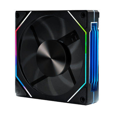 Cooler para gabinete Round5 Jetta Nordwind Black ARGB 120mm PWM