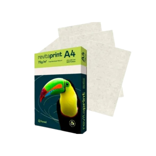 PAPEL A4 REVITAPRINT RECICLADO 75GRS 500 FOLHAS