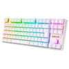 Teclado Mecânico Gamer Redragon Kumara Pro RGB Branco ABNT2