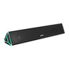 Caixa de Som Soundbar Gamer Vinik Galaxy 6W 2.0 LED Rainbow Preta