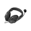 Headset Vinik Go Play FM35 preto com microfone P2