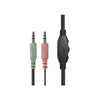 Headset Vinik Go Play FM35 preto com microfone P2