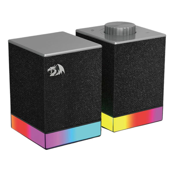 Caixa de som gamer Redragon Glyph GS517 RGB Bluetooth USB Stereo