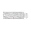 Kit teclado e mouse sem fio Multilaser branco TC203