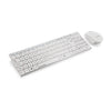 Kit teclado e mouse sem fio Multilaser branco TC203