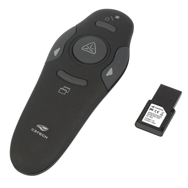 Apresentador Sem Fio C3TECH Preto AP-400