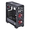 GABINETE MID-TOWER VTI PCYES LED VERMELHO -27733