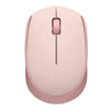 Mouse Logitech sem fio M170 rosa 910-006862