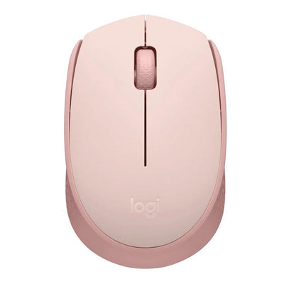 Mouse Logitech sem fio M170 rosa 910-006862