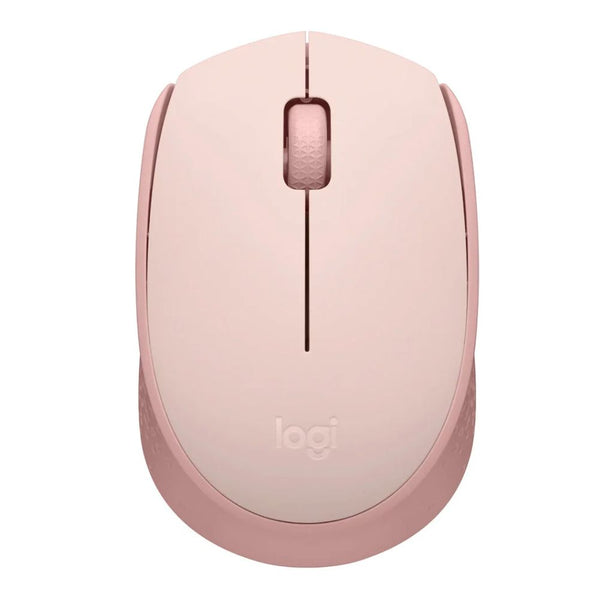 Mouse Logitech sem fio M170 rosa 910-006862