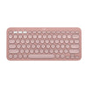 Teclado sem fio Logitech Pebble Keys 2 K380s - rosa